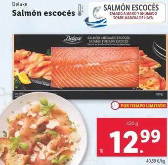 Lidl Salmón escocés oferta