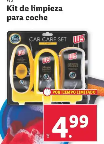 Lidl Kit de limpieza para coche oferta