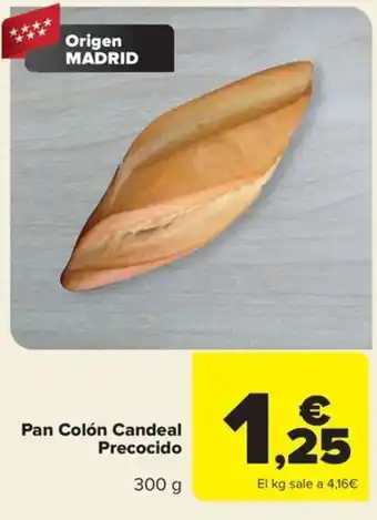 Carrefour Pan Colón Candeal Precocido oferta