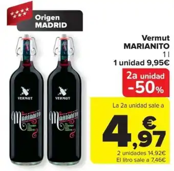 Carrefour Vermut MARIANITO oferta