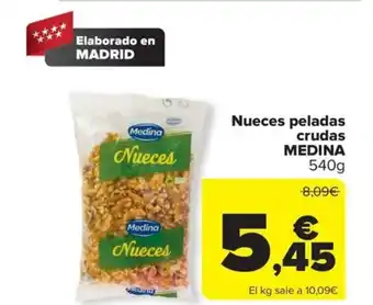 Carrefour Nueces peladas crudas MEDINA oferta