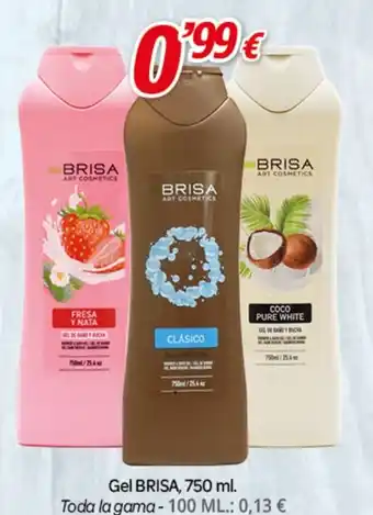 Alsara Supermercados Gel BRISA, 750 ml. Toda la gama oferta