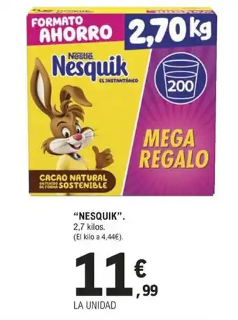 E.Leclerc "NESQUIK". oferta