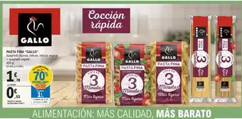 E.Leclerc PASTA FINA "GALLO". oferta