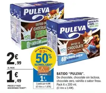 E.Leclerc BATIDO "PULEVA". oferta