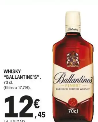 E.Leclerc WHISKY "BALLANTINE'S". oferta