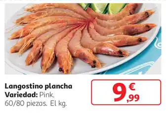 Alcampo Langostino plancha Variedad 60/80 piezas oferta