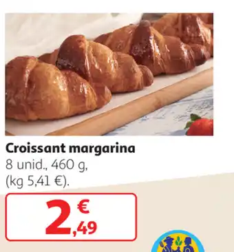 Alcampo Croissant margarina 8 unid., 460g oferta