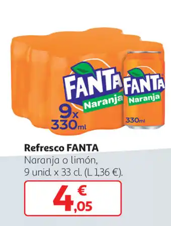 Alcampo Fanta Refresco 9 unid. x 33 cl. oferta