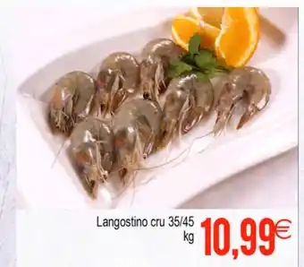 Plenus Supermercados Langostino cru 35/45 kg oferta