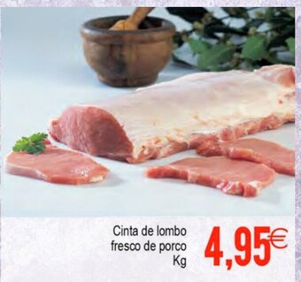 Plenus Supermercados Cinta de lombo fresco de porco oferta