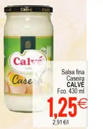 Plenus Supermercados Calve Salsa fina Caseira Fco. 430ml. oferta