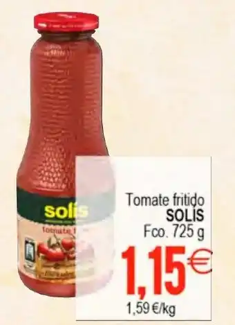Plenus Supermercados Solis Tomate fritido Fco. 725 g oferta