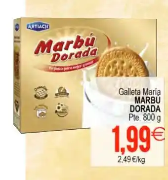 Plenus Supermercados Marbu Dorada Galleta Maria Pte. 800g oferta