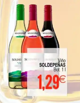 Plenus Supermercados Soldepeñas Viño Bot. 1 l oferta
