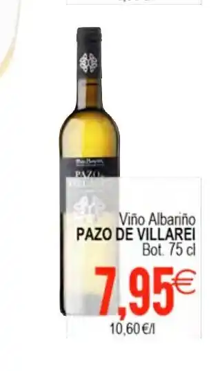 Plenus Supermercados Pazo De Villarei Viño Albariño Bot. 75 cl. oferta