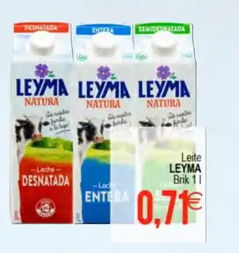Plenus Supermercados Leyma Leite Brik 1 L oferta