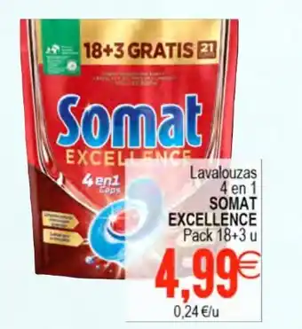 Plenus Supermercados Somat Excellence Lavalouzas 4 en 1 oferta