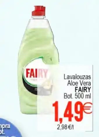 Plenus Supermercados Fairy Lavalouzas Aloe Vera 500ml oferta