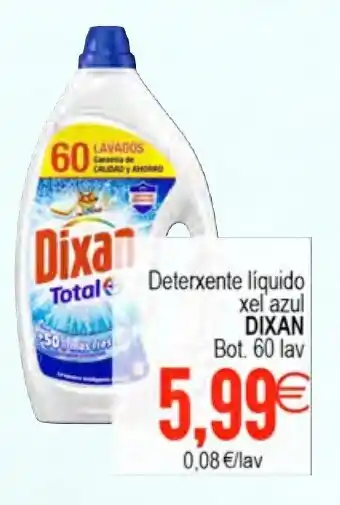 Plenus Supermercados Dixan Deterxente liquido xel azul oferta