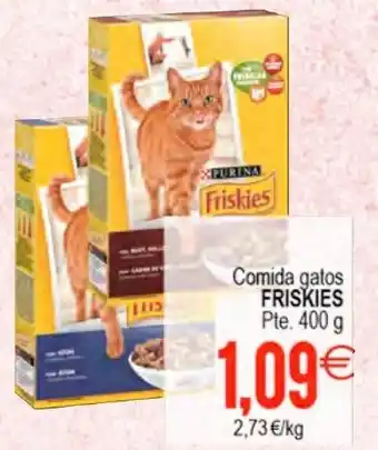 Plenus Supermercados Friskies Comida gatos 400g oferta
