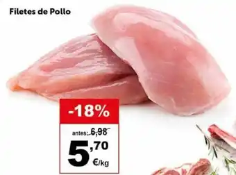 Masymas Filetes de pollo oferta