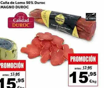 Masymas Magno Duroc Caña de lomo 50% Duroc oferta