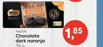 Suma Supermercados Nestlé Chocolate dark naranja oferta