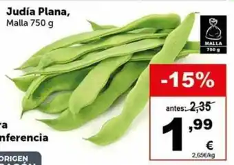 Masymas Judía Plana Malla 750g oferta