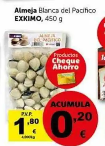 Masymas Almeja Blanca del Pacifico Exkimo 450g oferta
