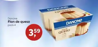 Suma Supermercados FLAN DE Danone Flan de queso pack 4 oferta