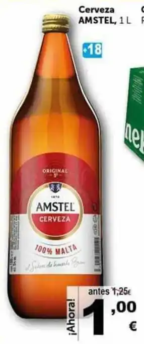 Masymas Amstel Cerveza 1l oferta