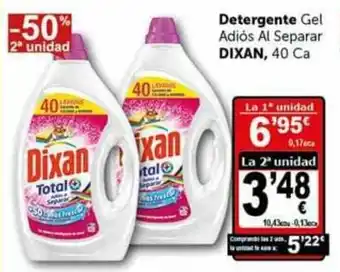 Masymas Detergente Gel Adios Al Separar 40 Ca oferta