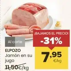 Autoservicios Familia Elpozo - jamon en su jugo oferta