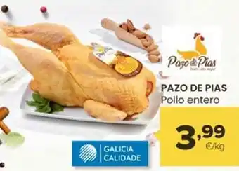 Autoservicios Familia Pazo de pias - pollo entero oferta