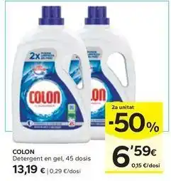 Caprabo Colon - detergent en gel oferta