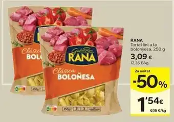 Caprabo Rana - tortellini a la bolonyesa oferta