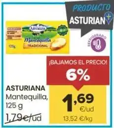 Autoservicios Familia Asturiana - mantequilla oferta