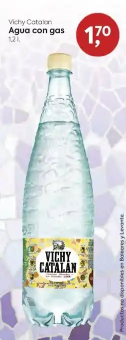 Suma Supermercados Vichy Catalan Agua con gas 1,2 1. oferta
