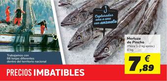 Carrefour Merluza De Pincho oferta