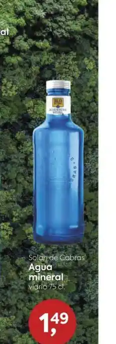 Suma Supermercados Solan de Cabras Agua mineral oferta