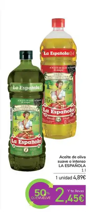Carrefour Aceite De Oliva Suave O Intenso La Española 1l oferta
