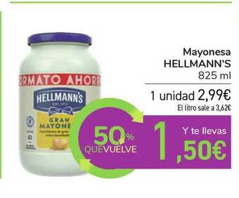 Carrefour Mayonesa Hellmann's 825ml oferta