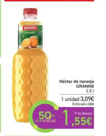 Carrefour Néctar De Naranja Granini 1,5l oferta