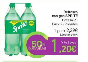 Carrefour Refresco Con Gas Sprite 2l oferta