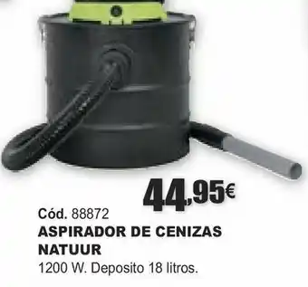 Aspirador de cenizas natuur