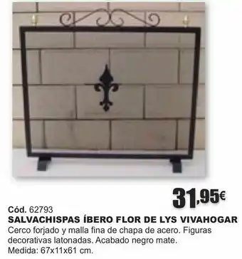 HP Salvachispas íbero flor de lys vivahogar oferta