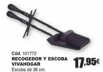 HP Recogedor y escoba vivahogar oferta