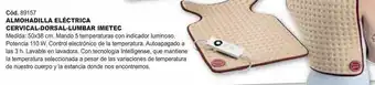 HP Almohadilla eléctrica cervical-doral-lumbar imetec oferta