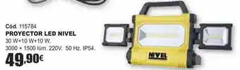 Proyector led nivel